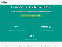 Tablet Screenshot of lareine.eu